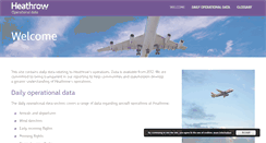 Desktop Screenshot of heathrowoperationaldata.com